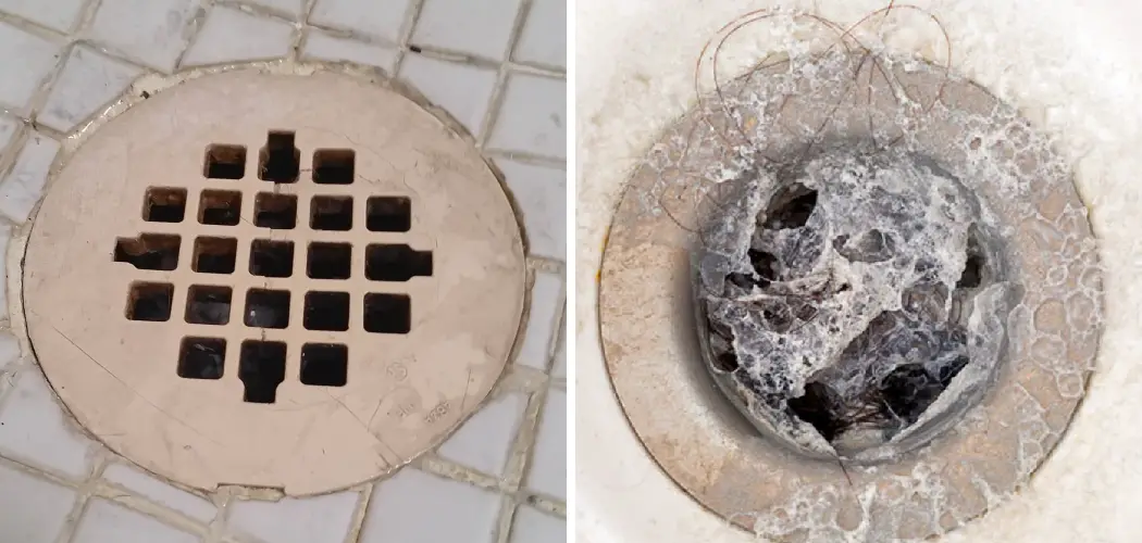 How to Remove Shower Drain Cover that Is Grouted in