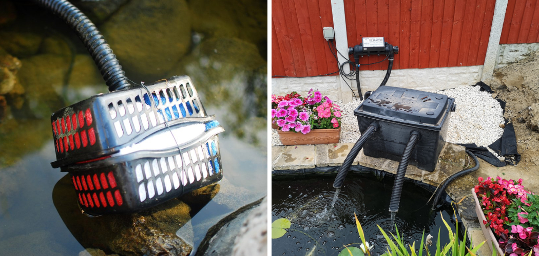 How to Keep Fountain Pump From Clogging