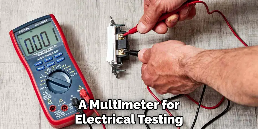 A Multimeter for Electrical Testing.