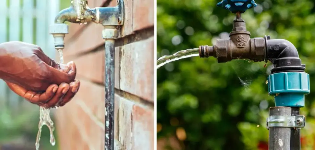 How to Split an Outdoor Faucet