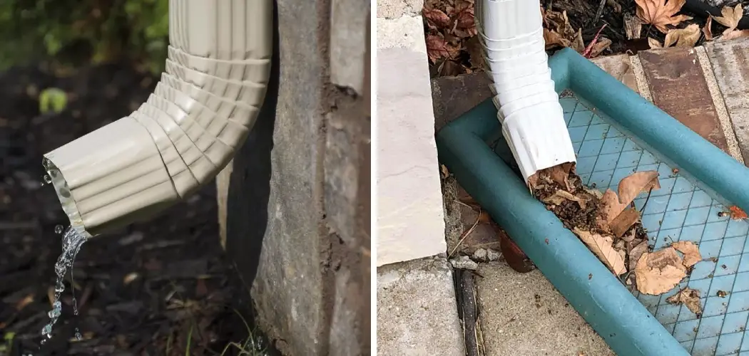 How to Unclog Rain Drain