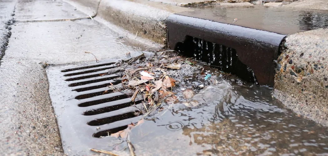 How to Unclog a Street Drain