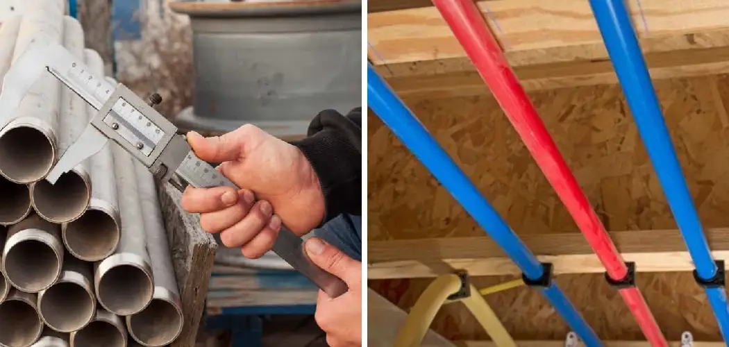 How to Measure Pex Pipe Size