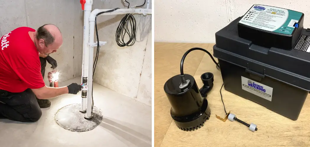 How to Recharge Sump Pump Battery