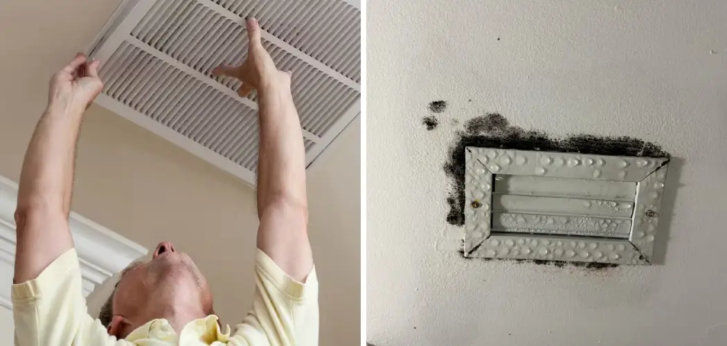 How to Clean Ceiling Around Vents