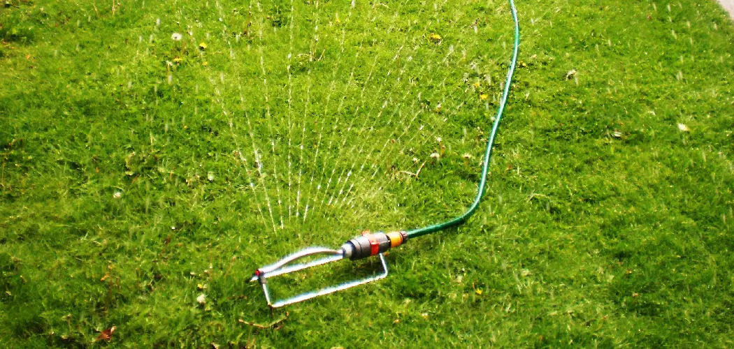 How to Fix an Oscillating Sprinkler