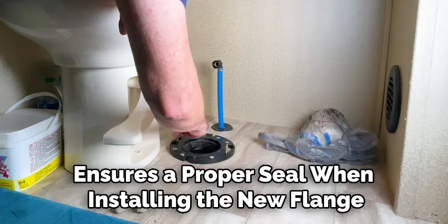 Ensures a Proper Seal When Installing the New Flange