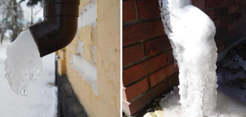 How to Keep Downspouts From Freezing