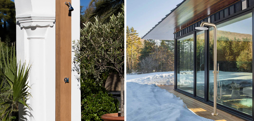 How to Winterize Outdoor Shower