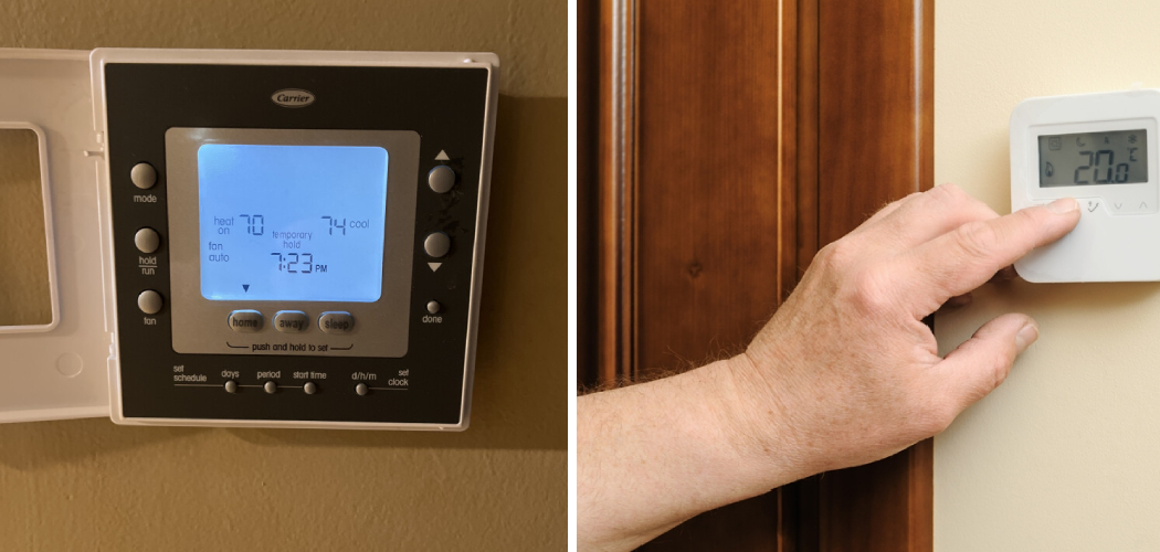 How to Turn off Temporary Hold on Carrier Thermostat