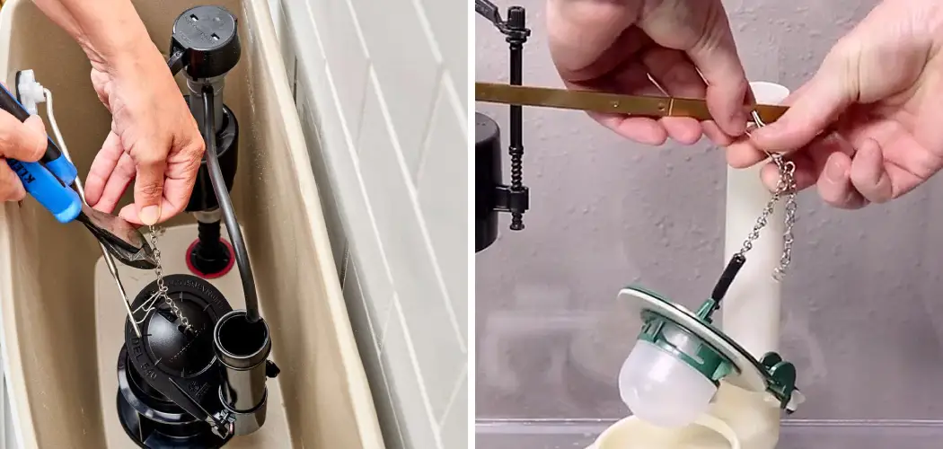 How to Adjust Toilet Flapper Chain