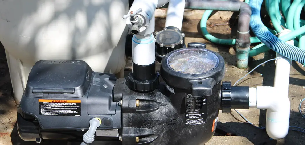 How to Plumb Pool Pump