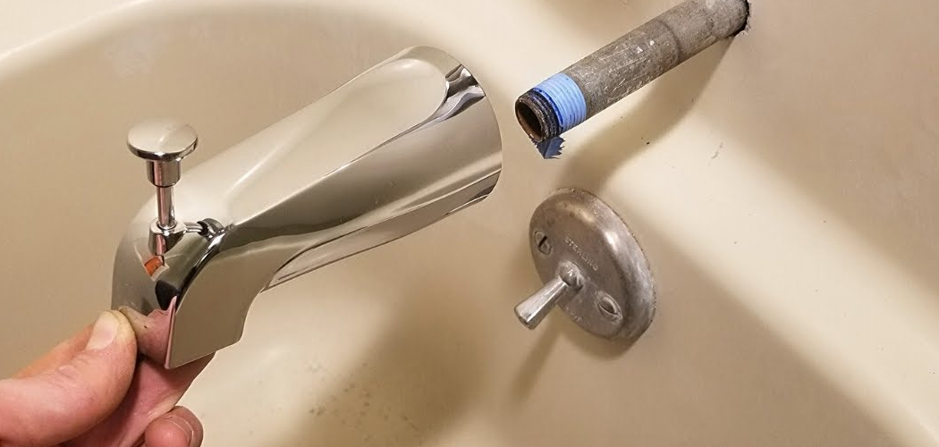 How to Replace Tub Faucet Diverter