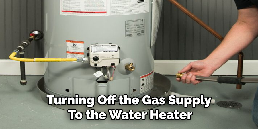 Turning Off the Gas Supply To the Water Heater