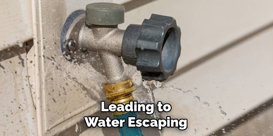 Leading to
Water Escaping